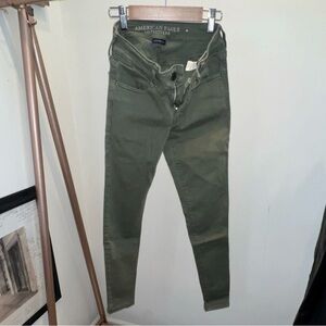 American Eagle Outfitters Olive Skinny Men’s Jeans
